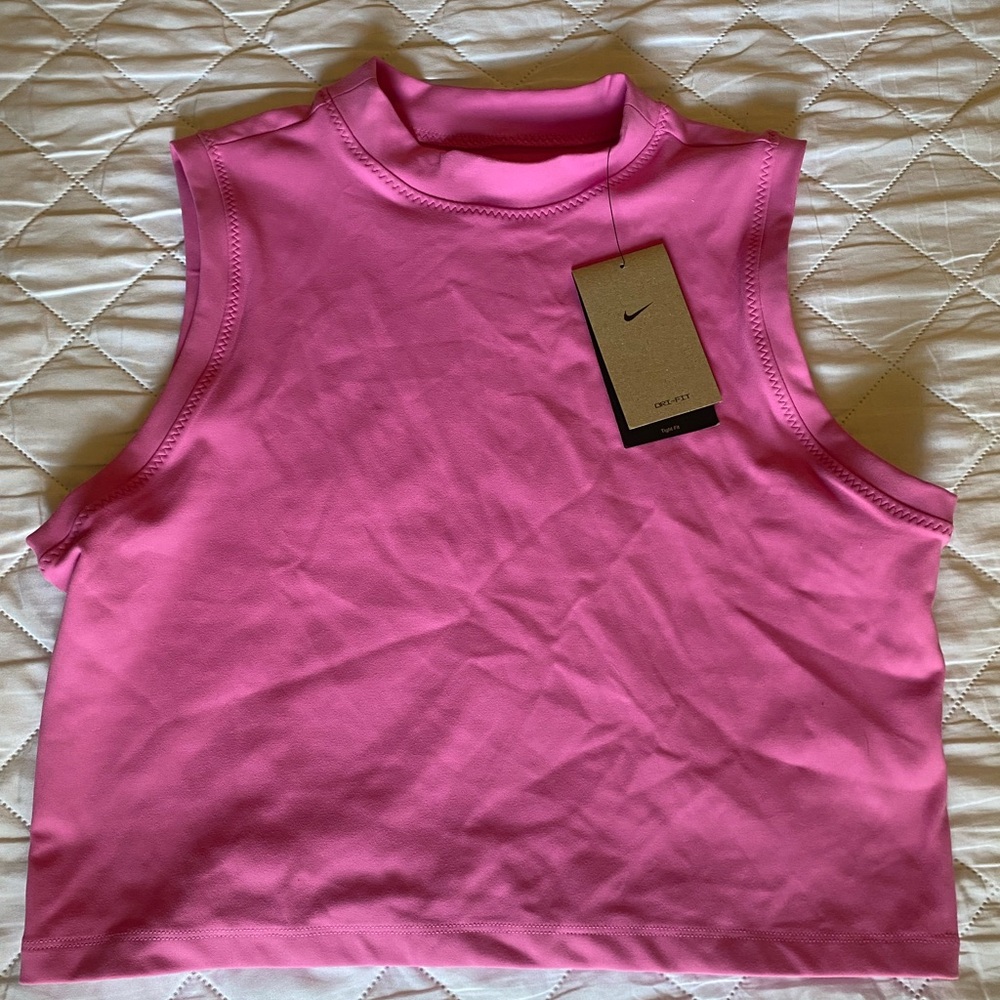 Nike Women's Bright Pink Muscle Tee
